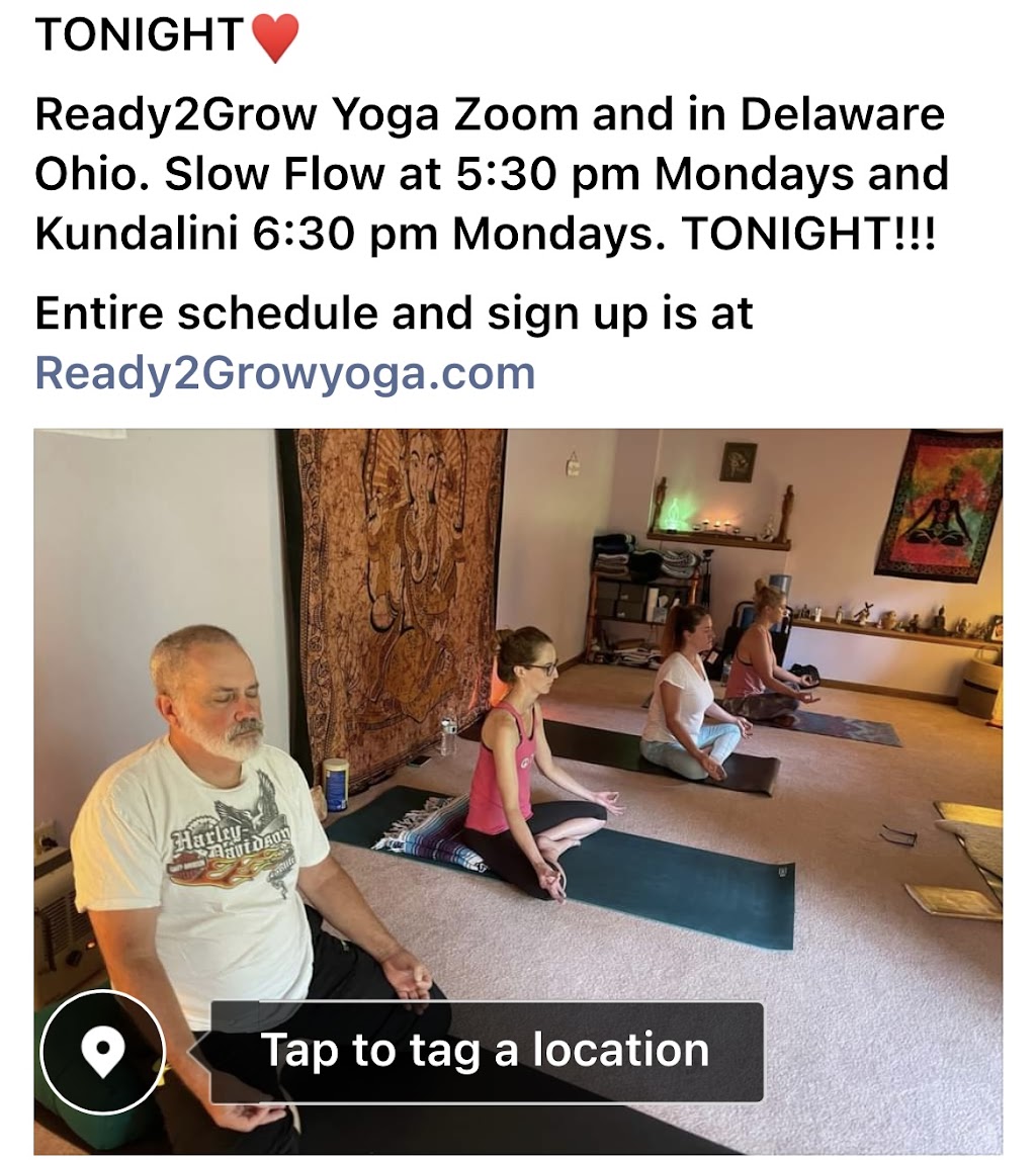 Ready2Growyoga | 2034 Berlin Station Rd, Delaware, OH 43015, USA | Phone: (614) 306-3096