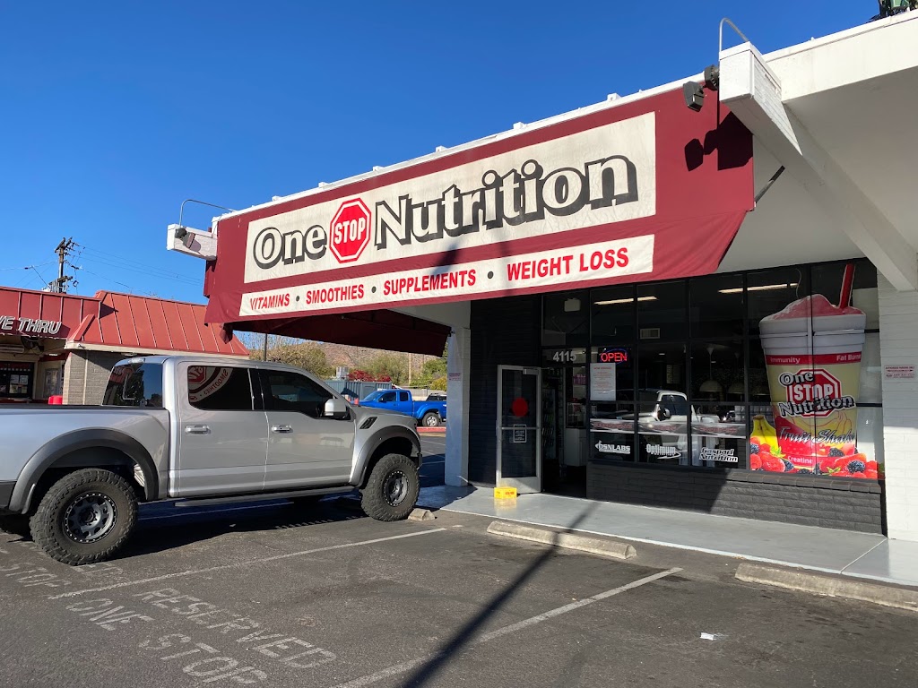 One Stop Nutrition | 4115 N 44th St, Phoenix, AZ 85018, USA | Phone: (602) 956-0009