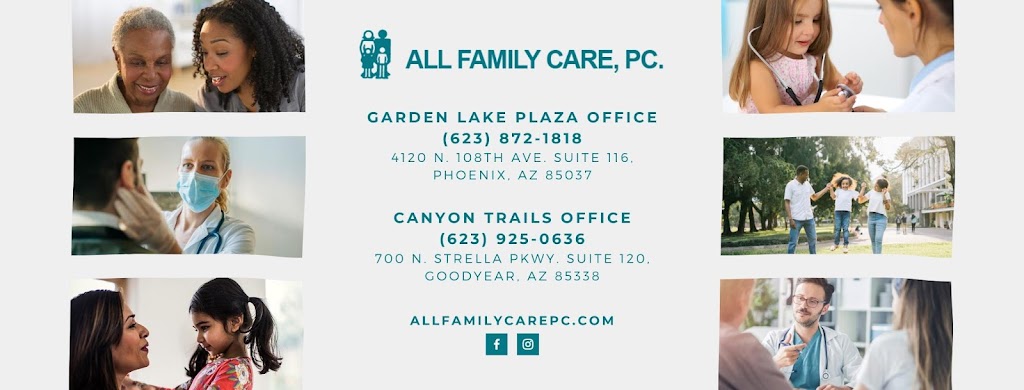 All Family Care, P.C. | 4120 N 108th Ave #116, Phoenix, AZ 85037, USA | Phone: (623) 872-1818