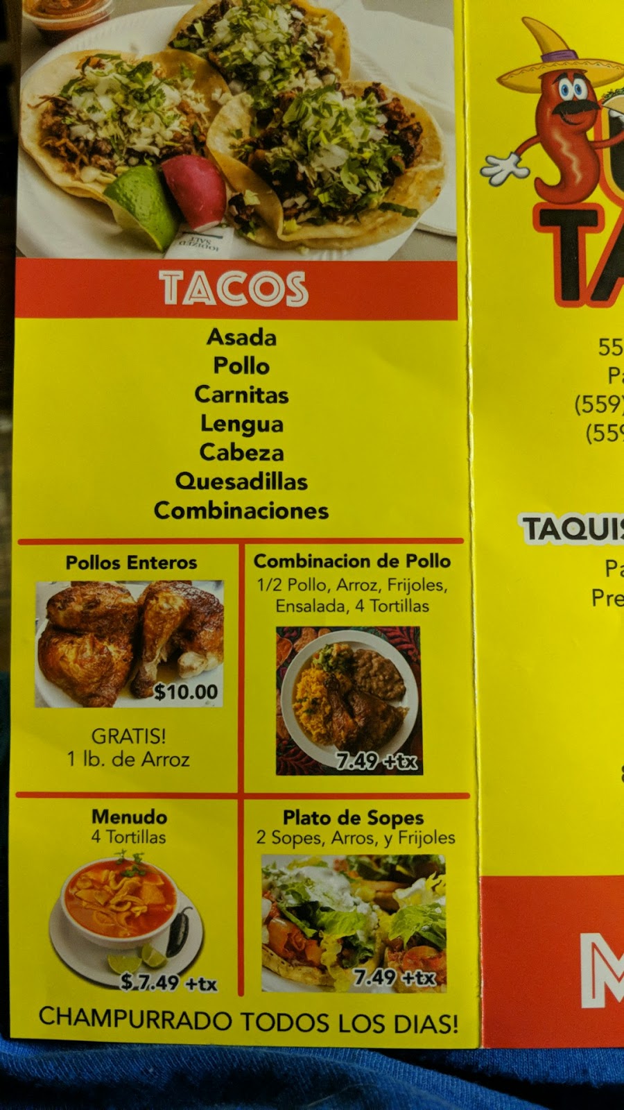 Supertacos Taqueria | 801 Tulare St, Parlier, CA 93648, USA | Phone: (559) 646-2997