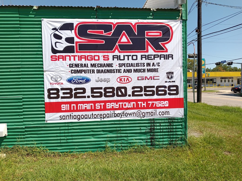 Santiagos Auto Repair | 911 N Main St, Baytown, TX 77520, USA | Phone: (832) 580-2569