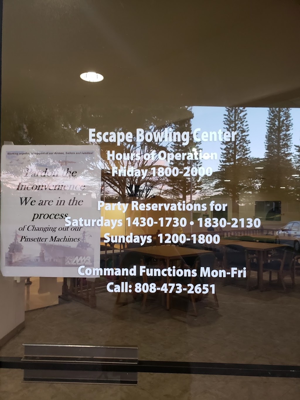 The Escape Bowling Center | 410 Center St, Wahiawa, HI 96786, USA | Phone: (808) 653-5576