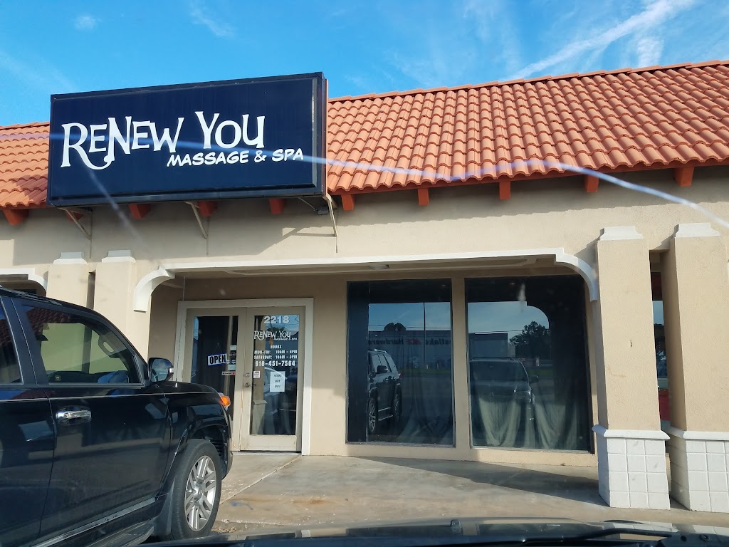 ReNew You Massage & Spa | 2218 W Houston St, Broken Arrow, OK 74012, USA | Phone: (918) 451-7564