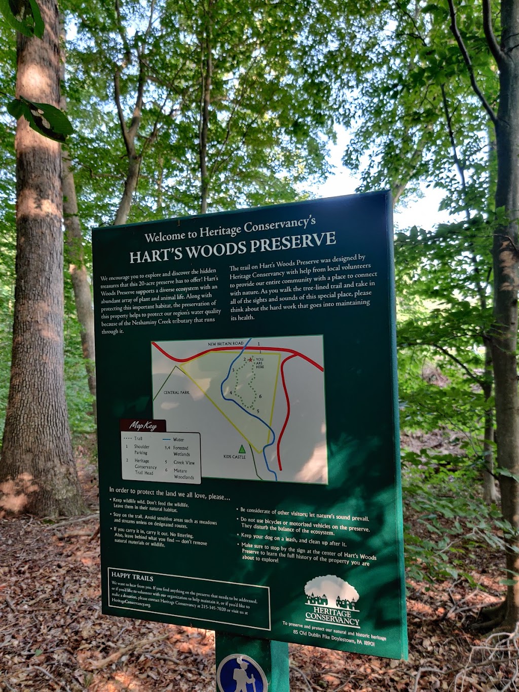 Heritage Conservancy Harts Woods Nature Trail | New Britain, PA 18901, USA | Phone: (215) 345-7020