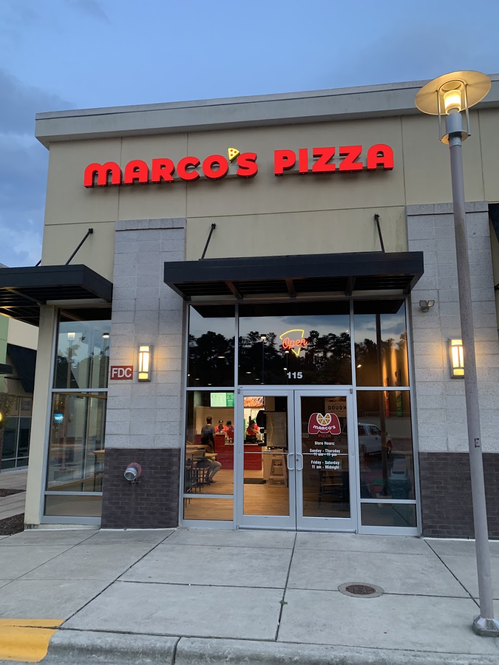 Marcos Pizza | 7500 Ramble Way, Raleigh, NC 27616, USA | Phone: (919) 825-1812