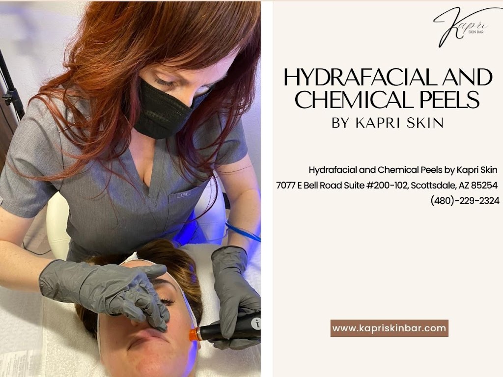 Hydrafacial and Chemical Peels by Kapri Skin | 7077 E Bell Rd Suite 200-102, Scottsdale, AZ 85254, USA | Phone: (480) 229-2324