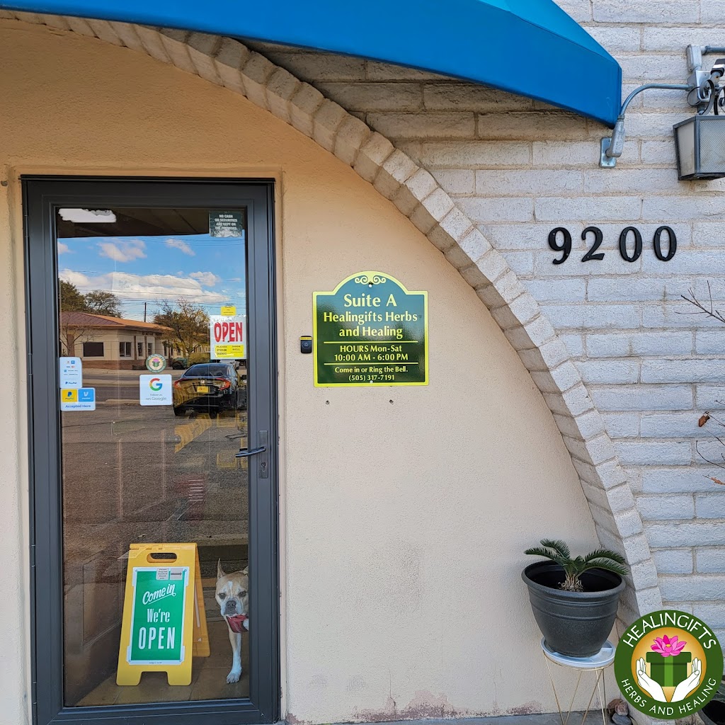 Healingifts Herbs and Healing | 9200 Montgomery Blvd NE Suite A, Albuquerque, NM 87111 | Phone: (505) 317-7191