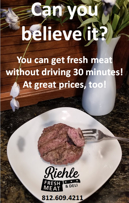 Riehle Fresh Meat & Deli | 629 S Buckeye St, Osgood, IN 47037, USA | Phone: (812) 609-4211