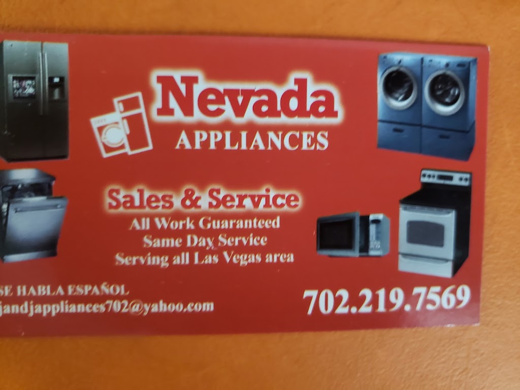 Nevada Appliances | 4425 E Tropicana Ave, Las Vegas, NV 89121, USA | Phone: (702) 219-7569