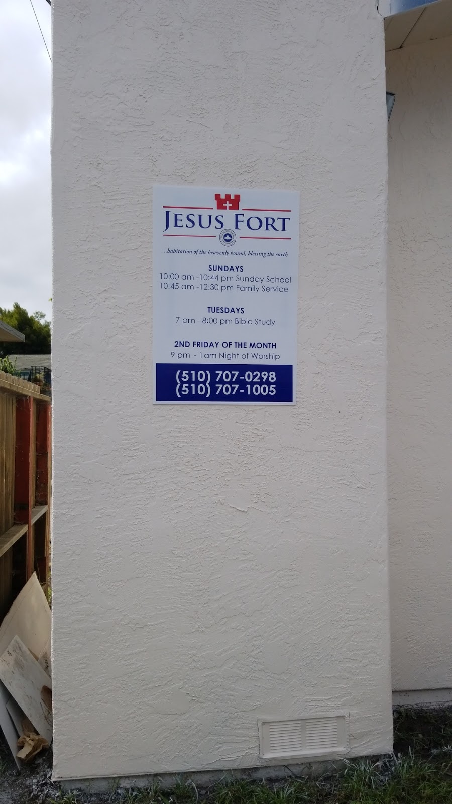RCCG Jesus Fort | 1400 Sutter Ave, San Pablo, CA 94806, USA | Phone: (510) 707-0298