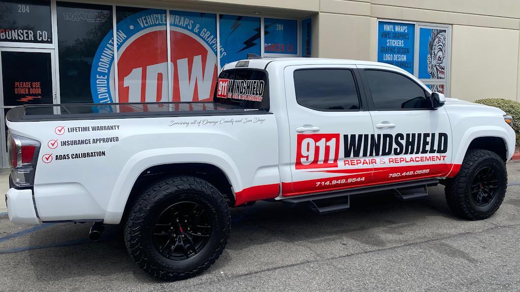 911 Windshield Repair & Replacement | 1731 N El Camino Real, San Clemente, CA 92672 | Phone: (714) 949-9544
