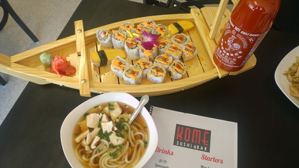 Komé Sushi Bar | 1217 Fort St, Wyandotte, MI 48192, USA | Phone: (734) 922-2262