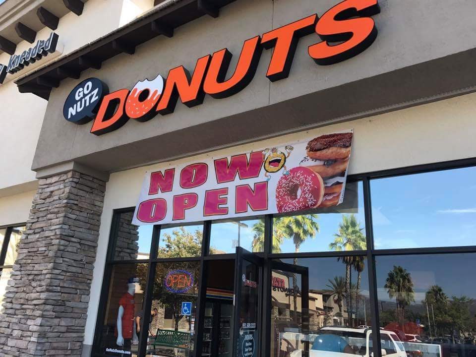 Go Nutz Donuts | 36068 Hidden Springs Rd # B, Wildomar, CA 92595, USA | Phone: (951) 445-1903