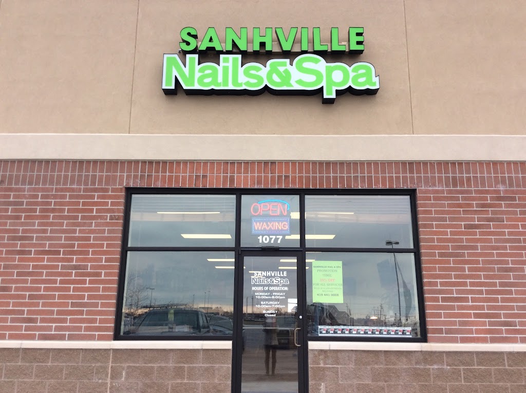 Sanhville Nail & Spa | 1077 Pray Blvd, Waterville, OH 43566, USA | Phone: (419) 441-0008