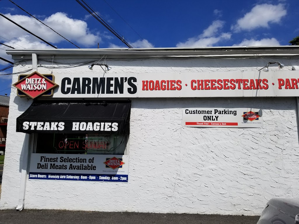 Carmens Deli | 42 E Browning Rd, Bellmawr, NJ 08031, USA | Phone: (856) 931-7203