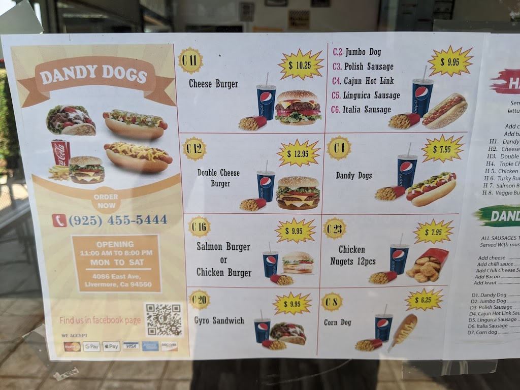 Dandy Dogs | 4086 East Ave, Livermore, CA 94550, USA | Phone: (925) 455-5444