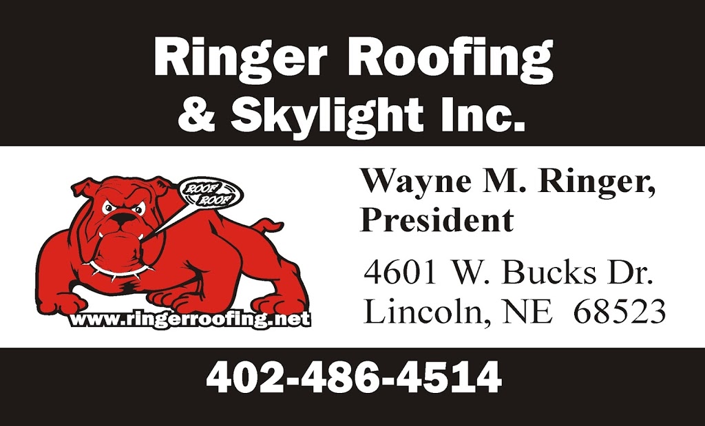 Ringer Roofing & Skylight Inc. | 4601 W Bucks Dr, Lincoln, NE 68523, USA | Phone: (402) 486-4514