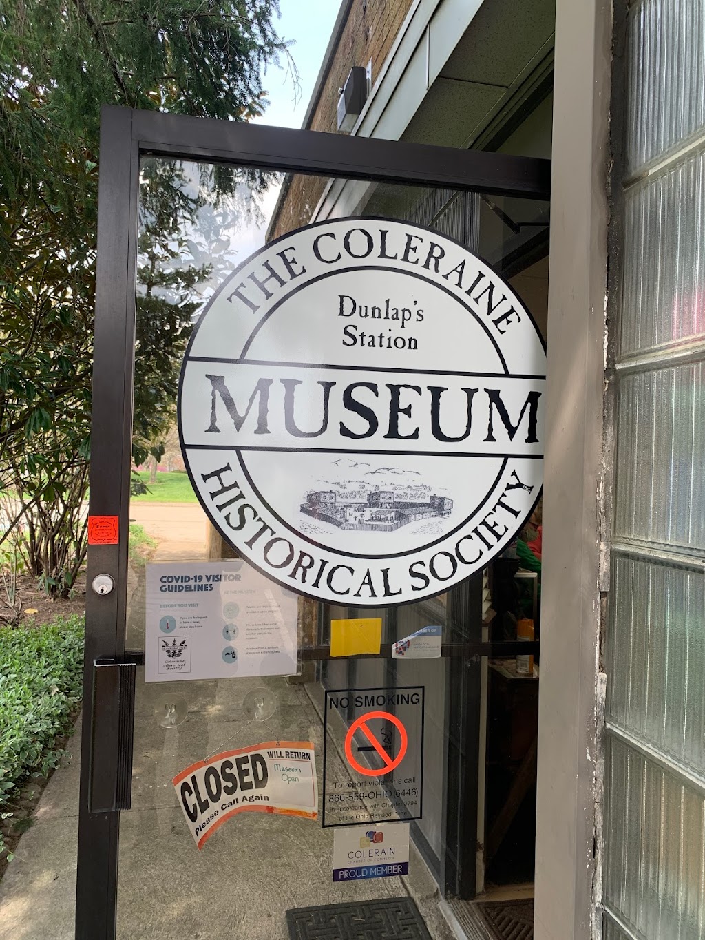 Coleraine Historical Society and Museum | 4725 Springdale Rd, Cincinnati, OH 45251, USA | Phone: (513) 385-7566