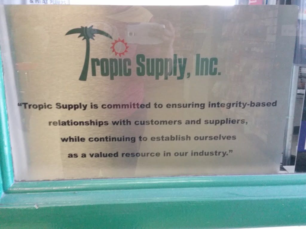 Tropic Supply | 151 NE 179th St, Miami, FL 33162, USA | Phone: (305) 652-7717