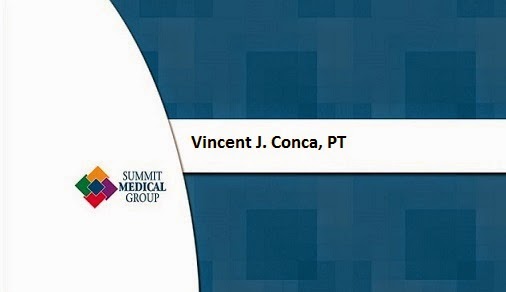 Vincent J. Conca, PT | 1 Diamond Hill Rd, Berkeley Heights, NJ 07922 | Phone: (908) 277-8936