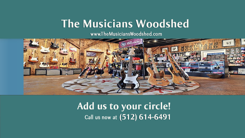 The Musicians Woodshed | 3698 Ranch Rd 620 S #107, Austin, TX 78738, USA | Phone: (512) 614-6491