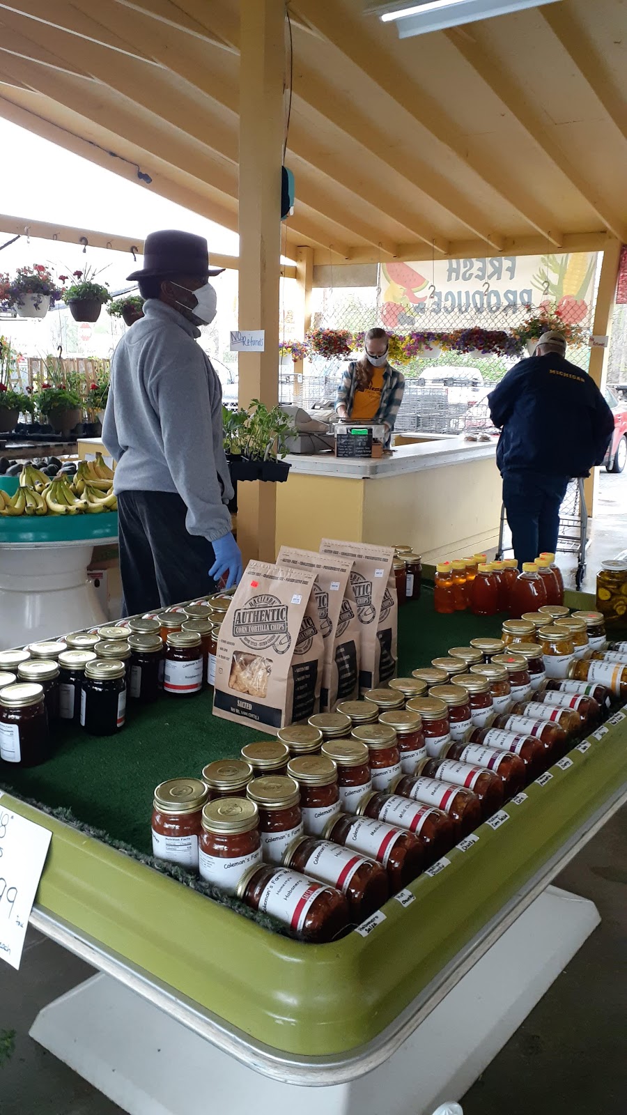 Coleman's Farm Market, 910 Ridge Rd, Ypsilanti Charter Twp, MI 48198