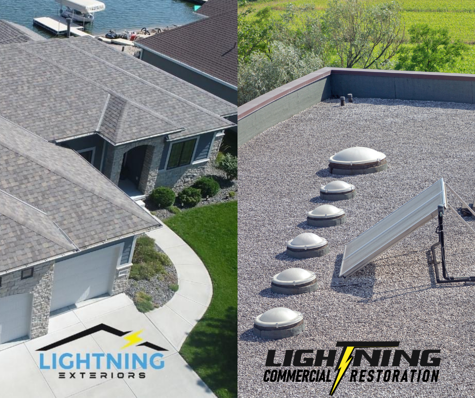 Lightning Exteriors | 333 N Spruce St Ste 3, Valley, NE 68064, USA | Phone: (888) 899-4245