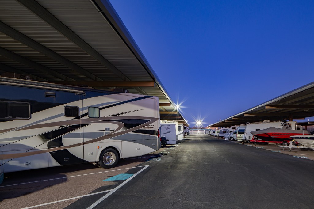 Carefree Covered RV Storage | 2897 E Combs Rd, San Tan Valley, AZ 85140 | Phone: (480) 640-8741