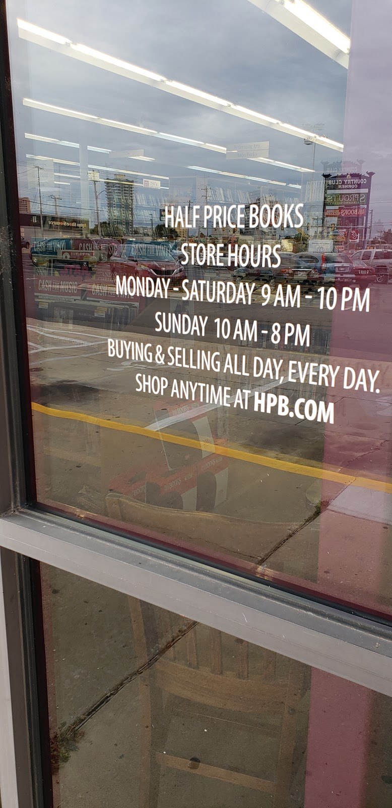 Half Price Books | 6500 N May Ave, Oklahoma City, OK 73116, USA | Phone: (405) 843-5837