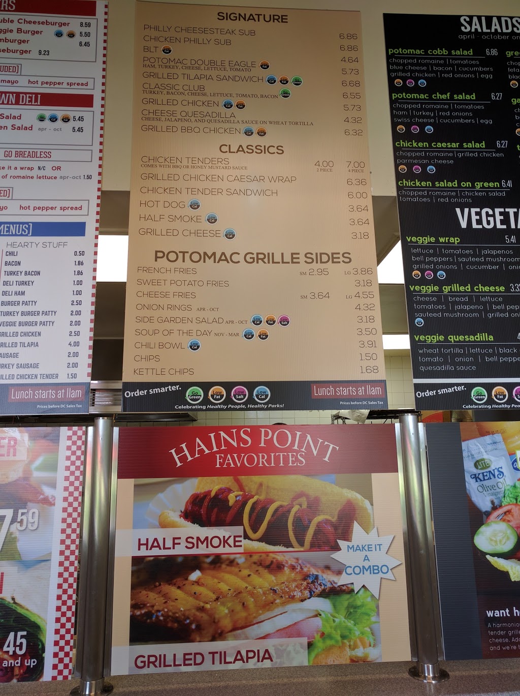 Potomac Grille | 972 Ohio Dr SW, Washington, DC 20024, USA | Phone: (202) 554-7660