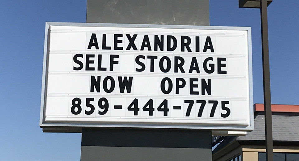 Alexandria Self Storage | 7906 Alexandria Pike, Alexandria, KY 41001, USA | Phone: (859) 444-7775