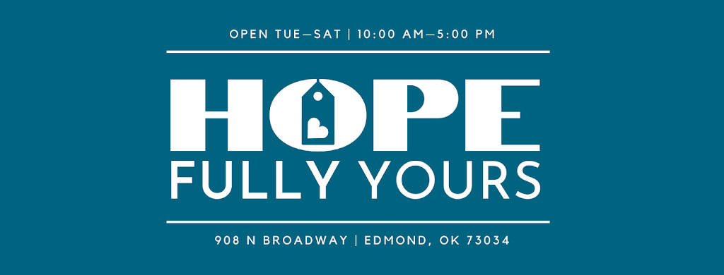 HOPEfully Yours | 908 N Broadway, Edmond, OK 73034, USA | Phone: (405) 341-6849