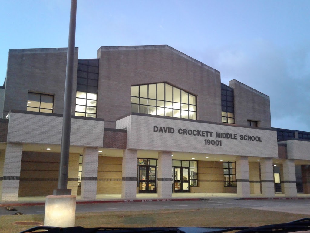 David Crockett Middle School | 19001 Beechnut St, Richmond, TX 77407, USA | Phone: (281) 634-6380