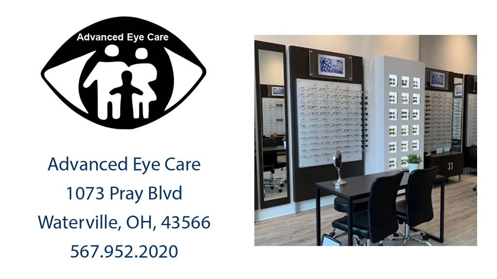 Advanced Eye Care | 1073 Pray Blvd, Waterville, OH 43566, USA | Phone: (567) 952-2020