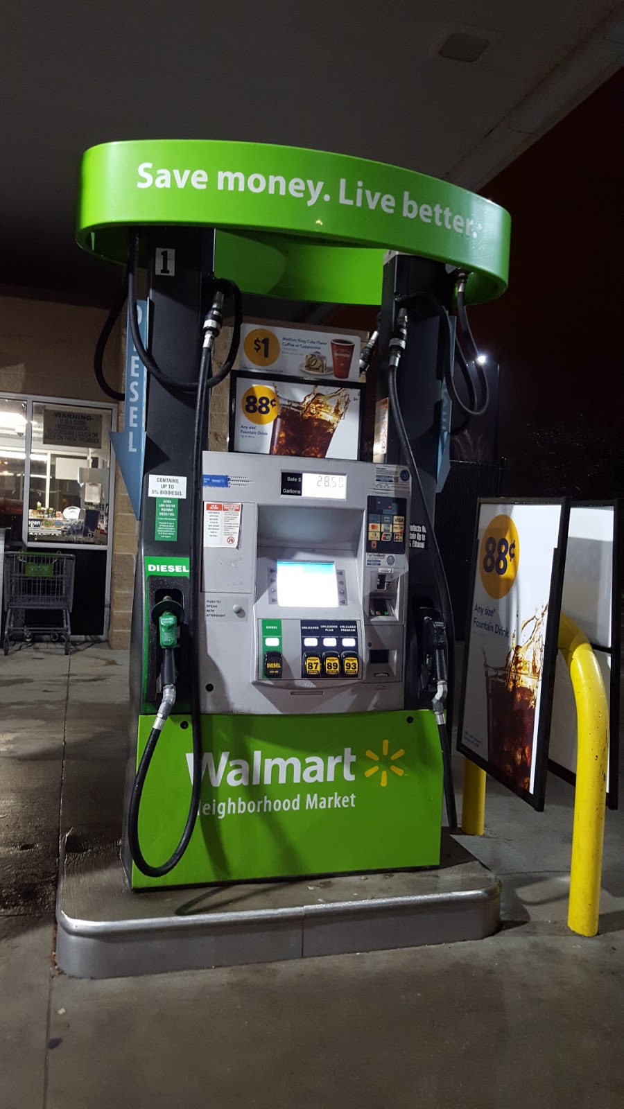 Walmart Fuel Station | 8800 Lakeview Pkwy, Rowlett, TX 75088, USA | Phone: (972) 202-5635