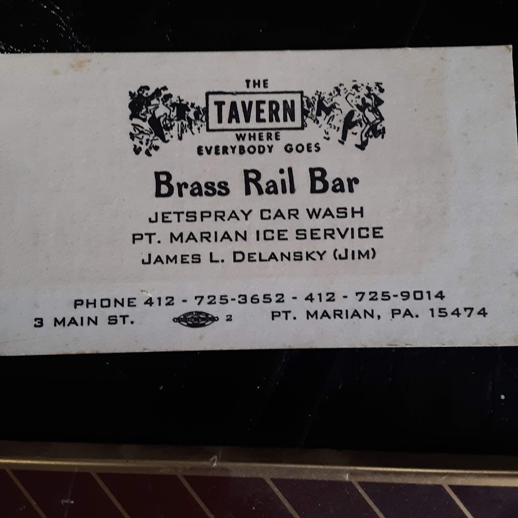 Brass Rail Bar | 2 S Main St, Point Marion, PA 15474, USA | Phone: (724) 725-9014