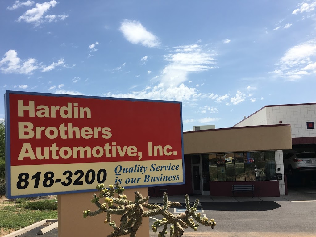Hardin Brothers Automotive | 16255 N Oracle Rd, Tucson, AZ 85739, USA | Phone: (520) 818-3200