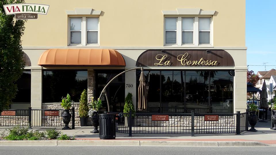 La Contessa Ristorante | 780 Erie St E, Windsor, ON N9A 3Y2, Canada | Phone: (226) 674-0344