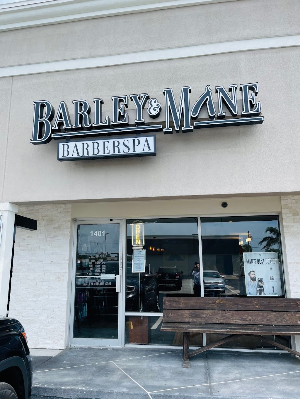 Barley and Mane Barber Spa | 1401 Main St, Dunedin, FL 34698, USA | Phone: (727) 610-8408