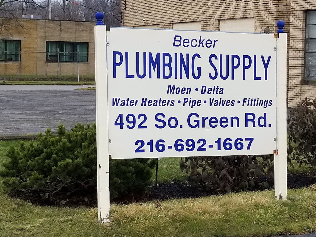 Becker Plumbing Supply | 492 S Green Rd, Cleveland, OH 44121, USA | Phone: (216) 692-1667