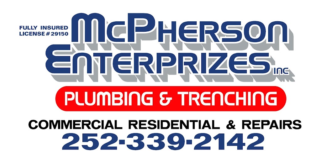 McPherson Enterprizes Plumbing & Trenching, Inc. | 209 Charles St, Elizabeth City, NC 27909, USA | Phone: (252) 334-1616