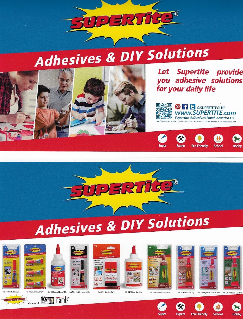Supertite Adhesives North America | 1408 Christian Ave, Durham, NC 27705, USA | Phone: (888) 963-8879