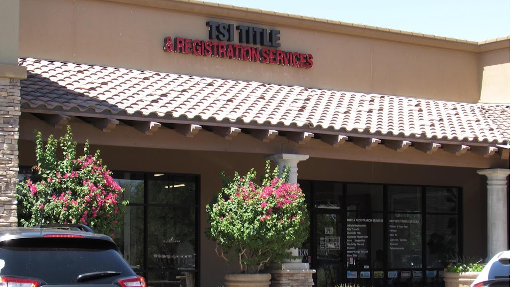 TSI Title & Registration Services | 1900 W Germann Rd, Chandler, AZ 85286, USA | Phone: (480) 855-1638