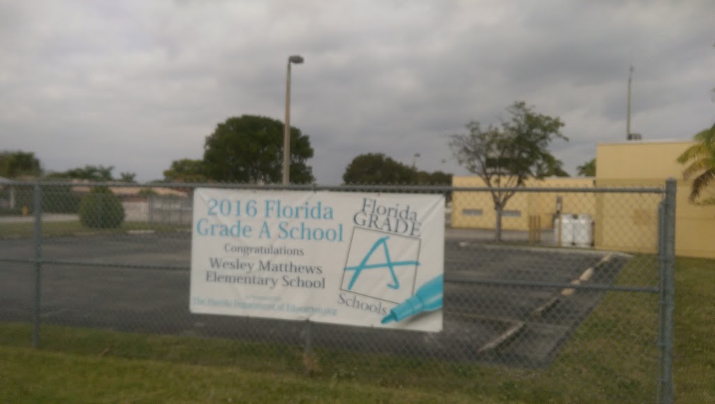 Wesley Matthews Elementary School | 12345 SW 18th Terrace, Miami, FL 33175, USA | Phone: (305) 222-8150