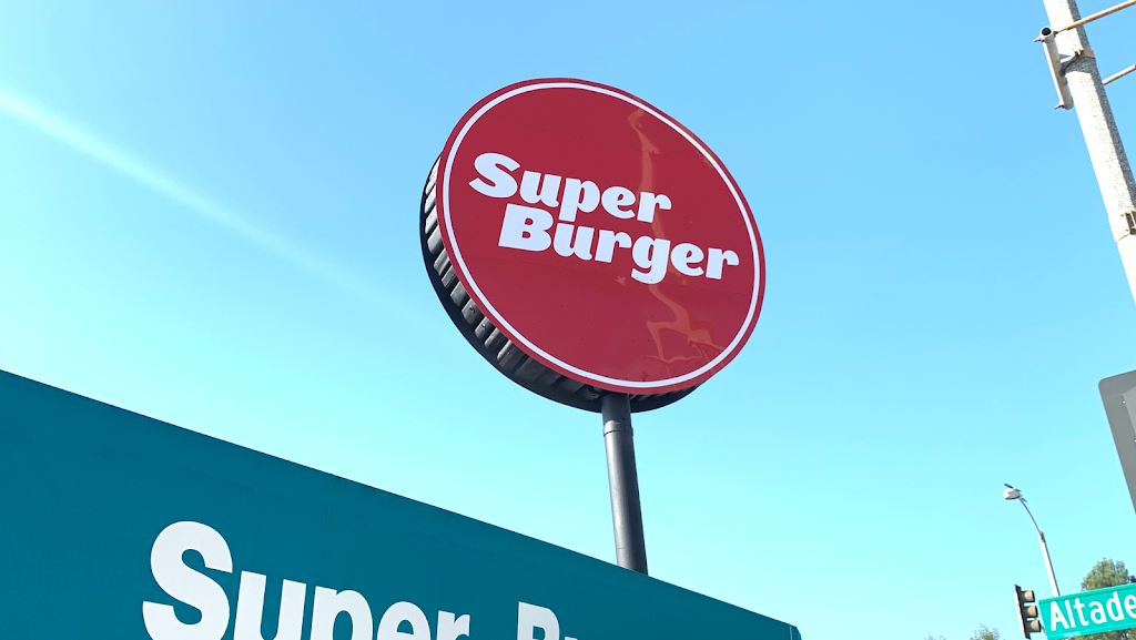 Super Burger | 458 N Altadena Dr, Pasadena, CA 91107, USA | Phone: (626) 449-8818