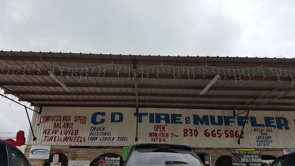 CD Tire & Muffler | 2214 TX-132 N, Natalia, TX 78059, USA | Phone: (830) 665-5862