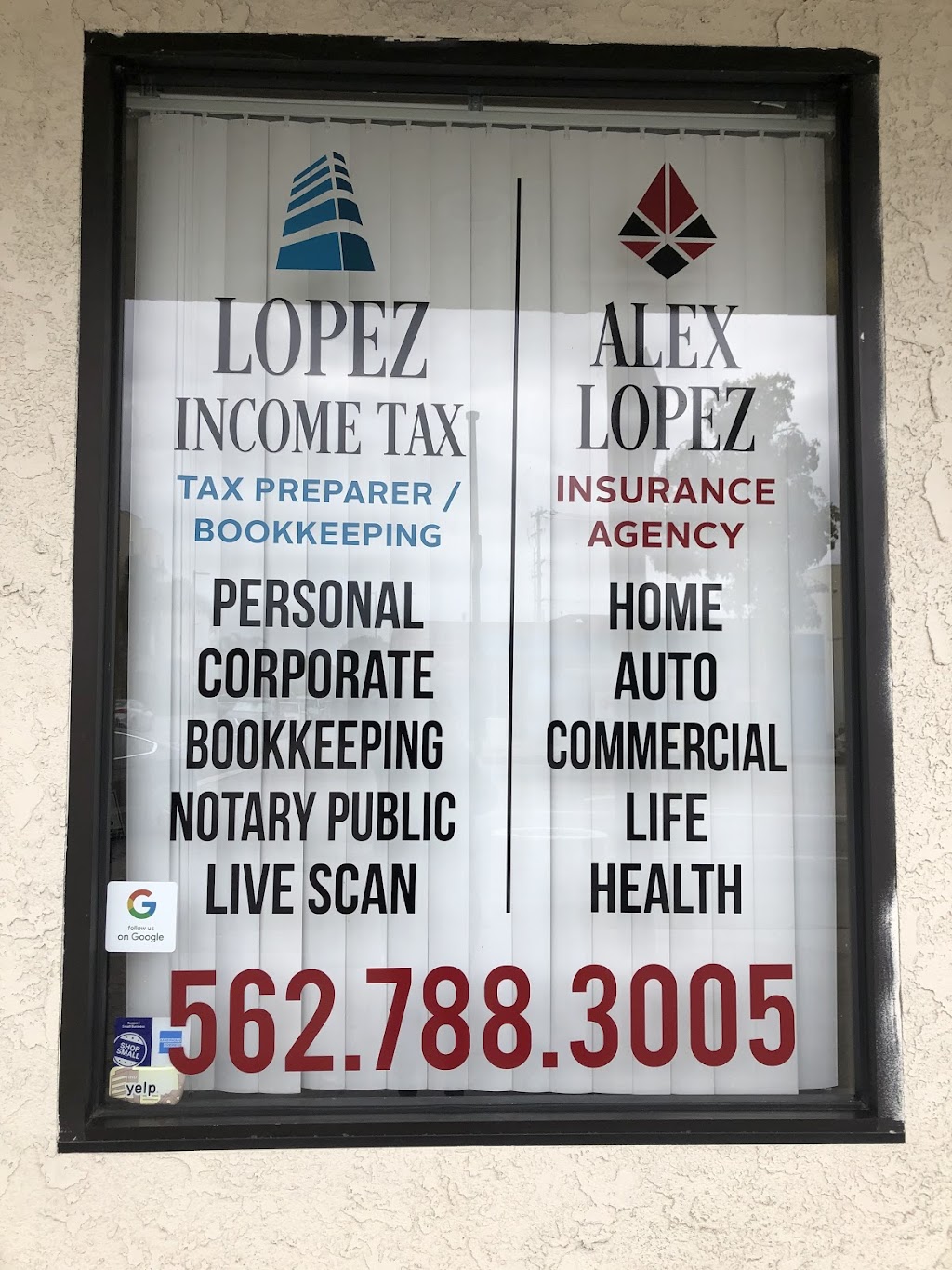 Alex Lopez Insurance Agency | 12127 Garfield Ave, South Gate, CA 90280, USA | Phone: (562) 788-3005