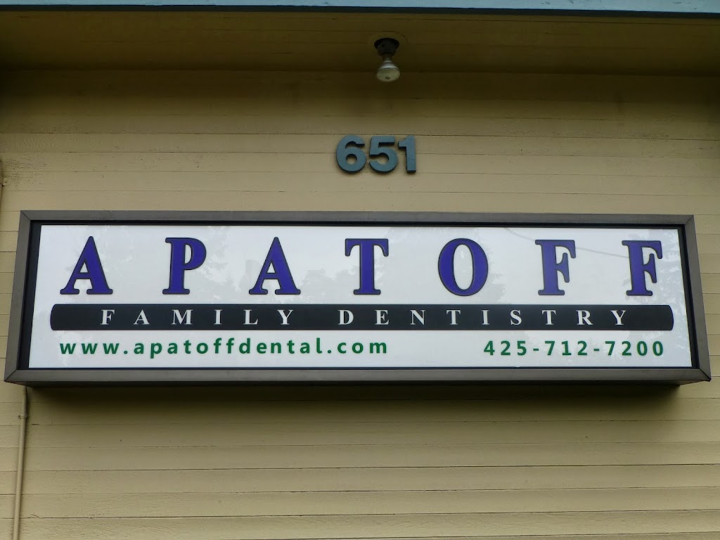 Apatoff Family Dentistry | 651 Edmonds Way suite c, Edmonds, WA 98020, USA | Phone: (425) 712-7200