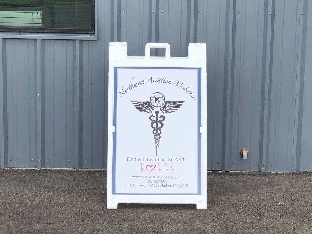 Northwest Aviation Medicine | 1404 26th Ave NW, Gig Harbor, WA 98335, USA | Phone: (253) 313-0935