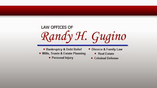 Law Office of Randy H. Gugino | 2410 N Forest Rd Suite 301, Amherst, NY 14068, USA | Phone: (716) 932-6624